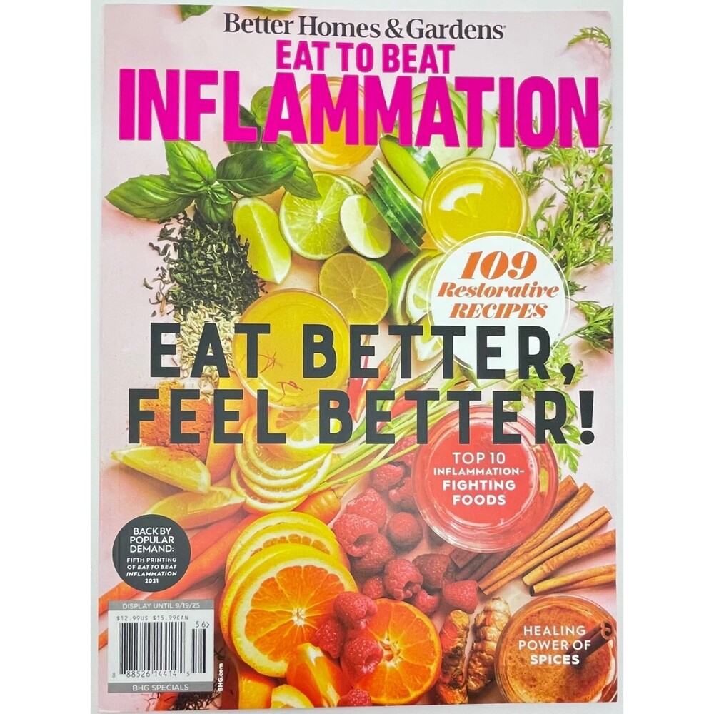 BH&G Eat to Beat Inflammation Magazine Special Edition 2021 109 Healing Recipes